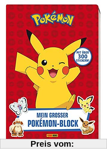Pokémon: Mein großer Pokémon-Block: mit über 300 Stickern!
